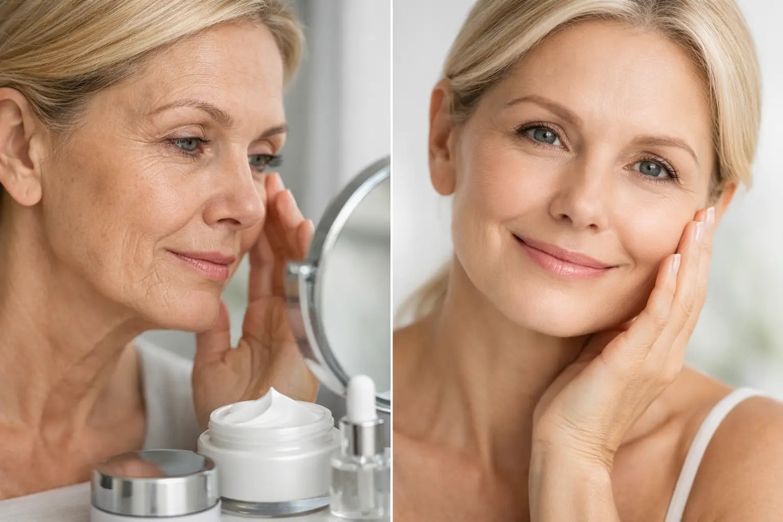 Anti Aging Cream Before and After Results