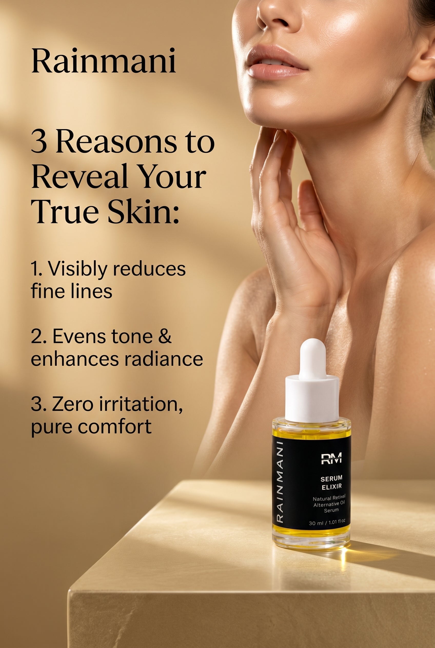 SERUM ELIXIR: Natural Retinol Alternative Oil Serum