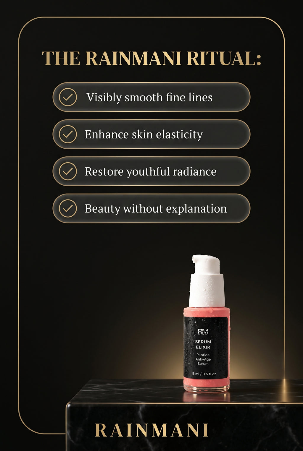 SERUM ELIXIR — Peptide Anti-Ageing Serum